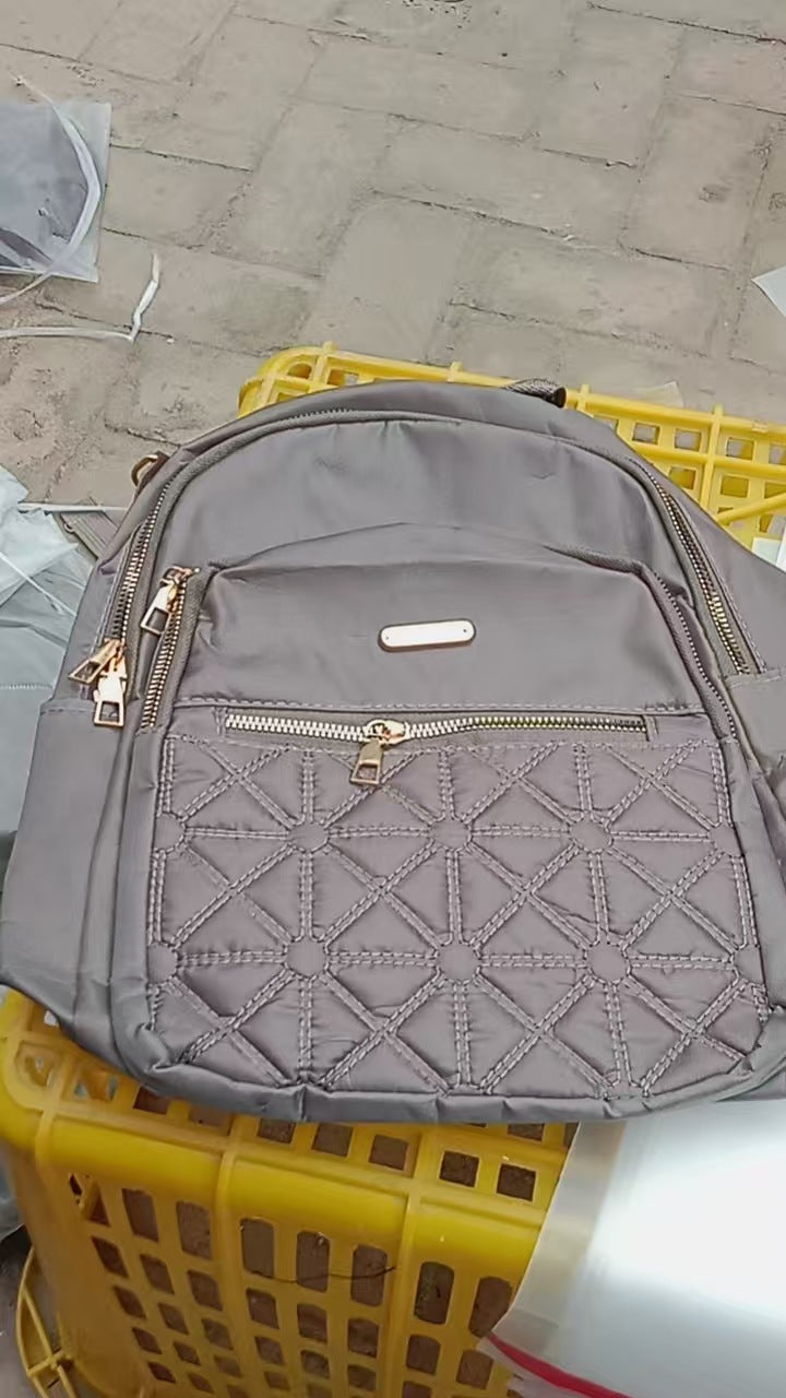 Backpack made of Oxford fabric, women, back protection