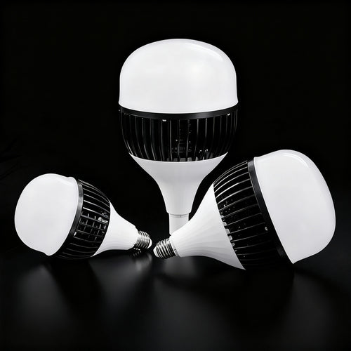 LED ball lamp E27, 50–200 W