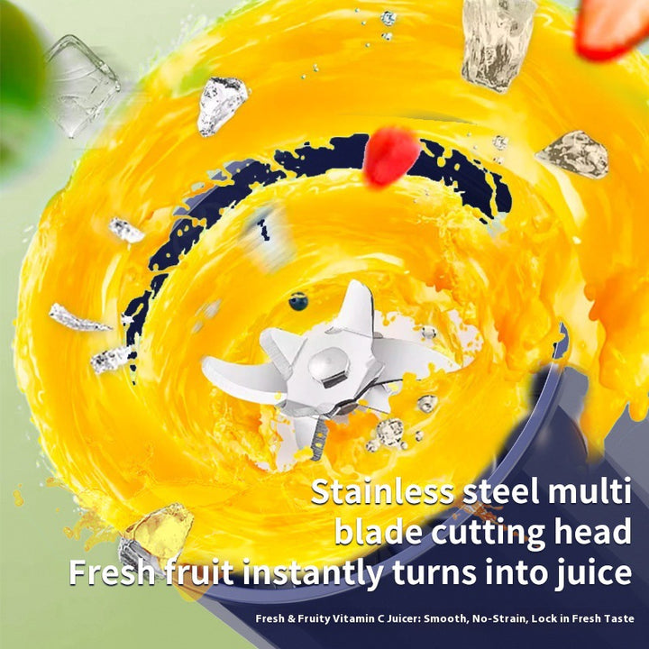 Portable USB juicer with digital display, 401–600 ml