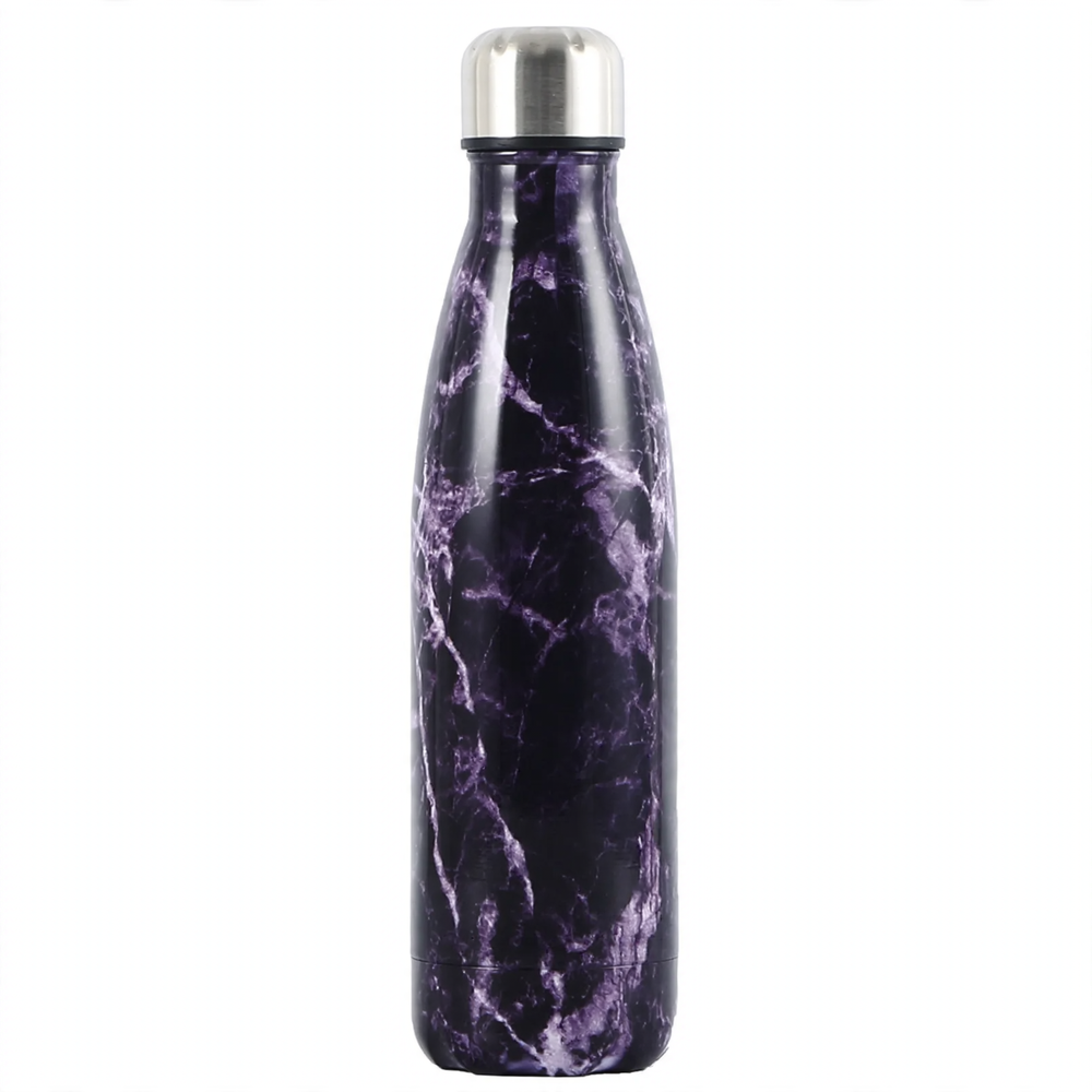 Insulated stainless steel drinking bottle, 500 ml