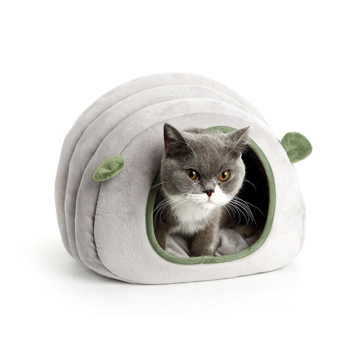 Cat cave, triangular, warming
