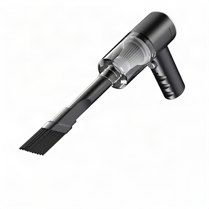Portable battery vacuum cleaner with blowing function