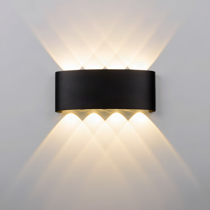 LED wall light, aluminum, waterproof