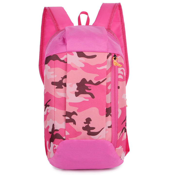 Breathable backpack, 8-inch compartment, solid color