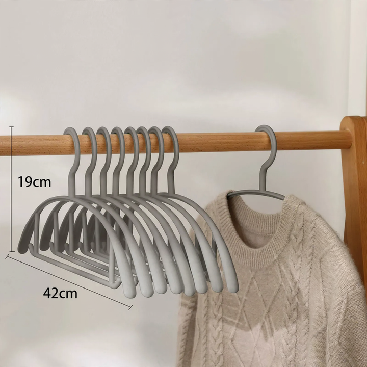 Plastic Clothes Hanger FAY, non-slip