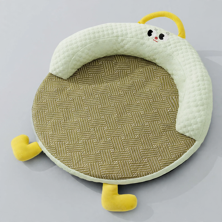 Cool bed for cats and dogs, round