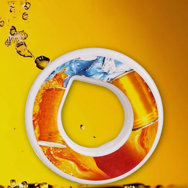 Drinking cup with fruit flavor ring for children