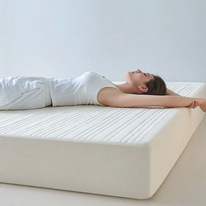 Waterproof mattress cover with padding, antibacterial