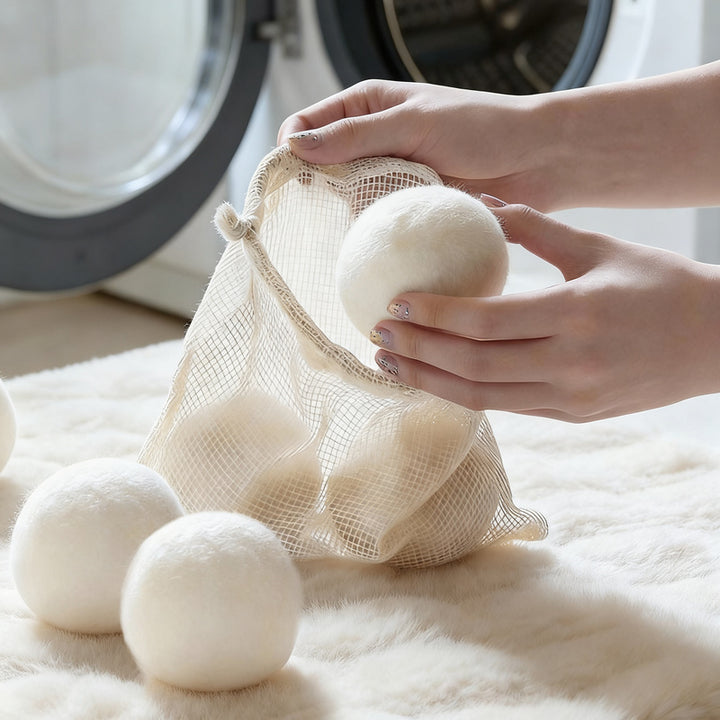 Wool balls for the dryer