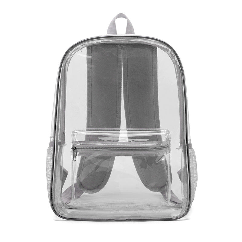 Transparent PVC backpack, waterproof