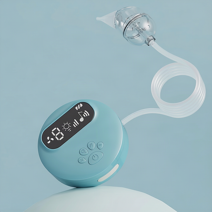 Electric nasal aspirator for babies