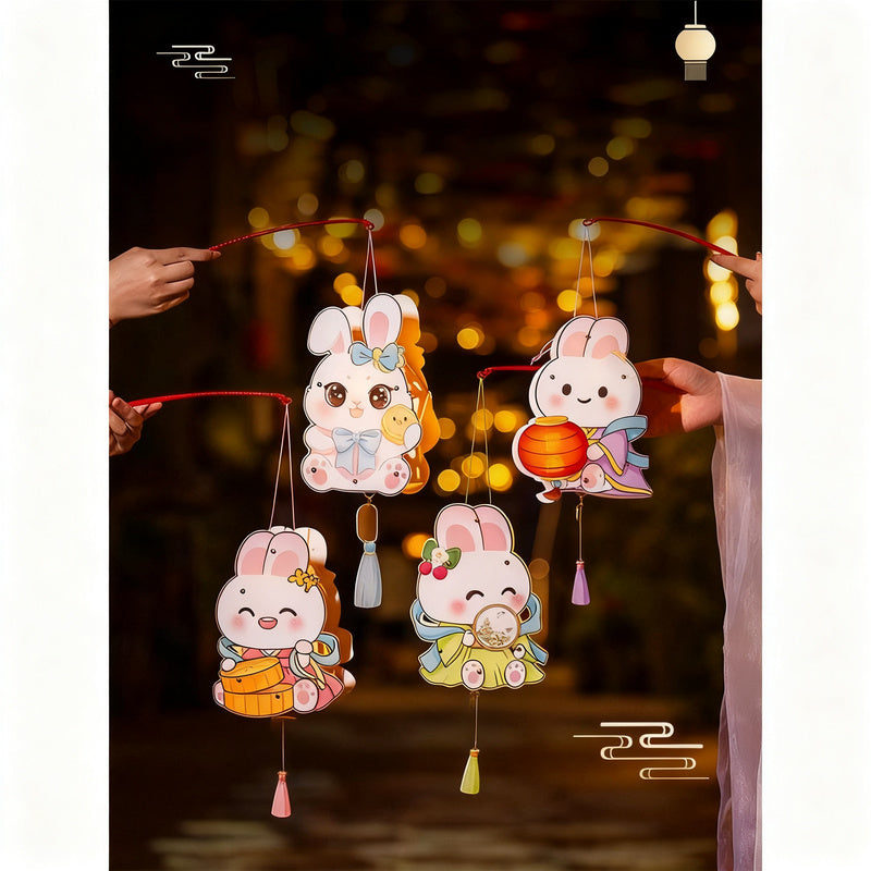 Bright lanterns to craft yourself for kids