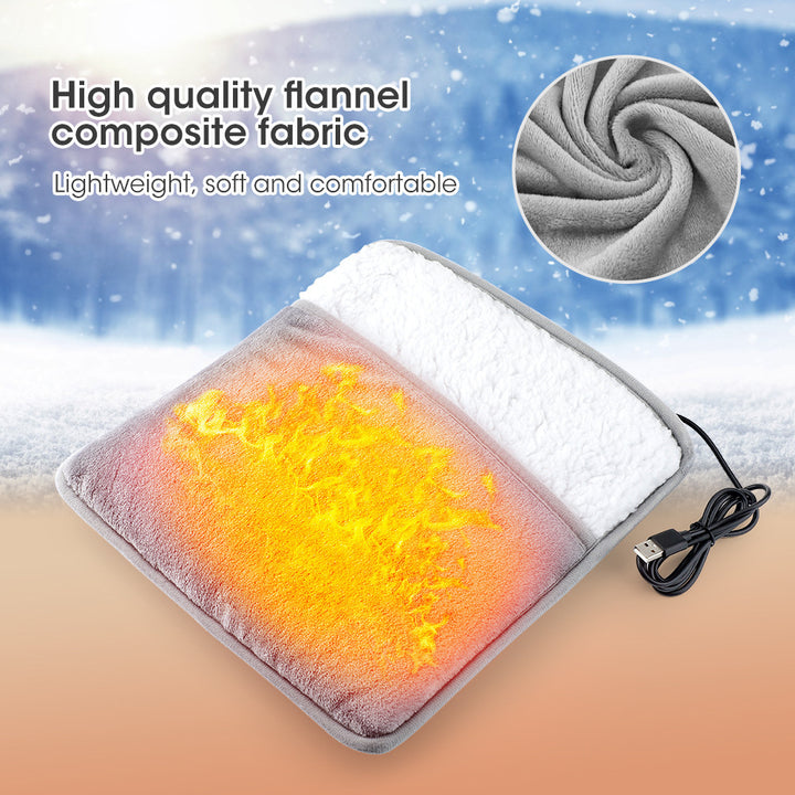 Foot warming mat with pull switch