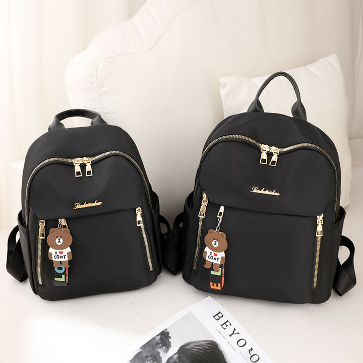 Backpack made of Oxford fabric, women, back protection