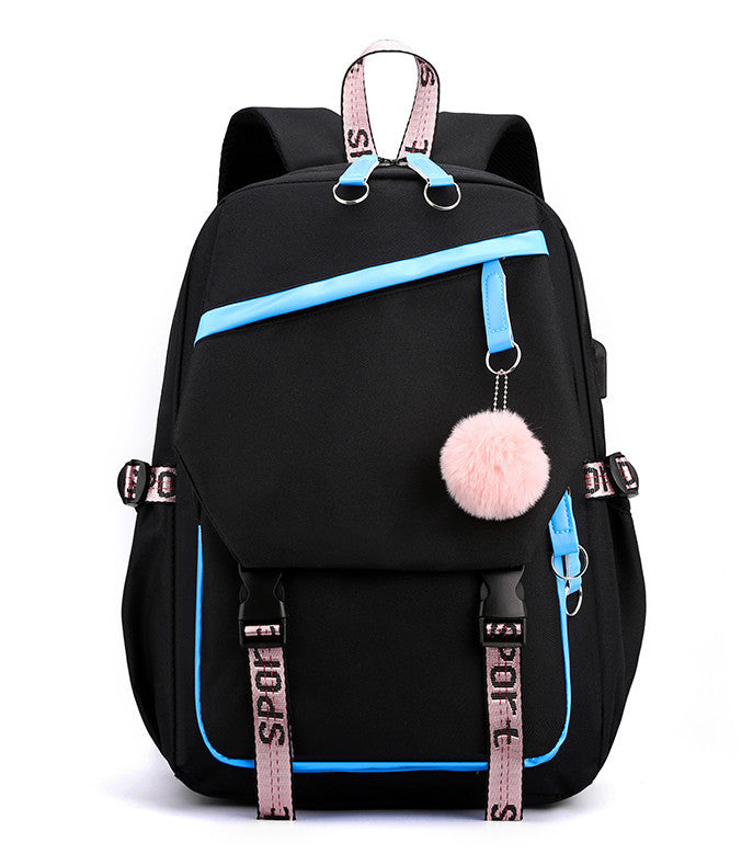 Simple backpack for laptop, 14 inches, 20–35 L