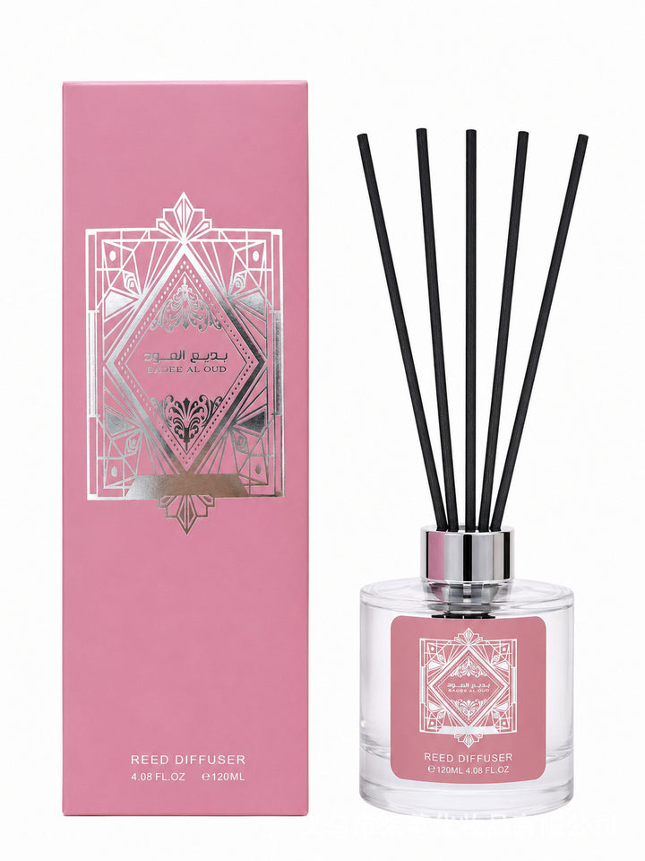 Room fragrance with rattan sticks, 120 ml