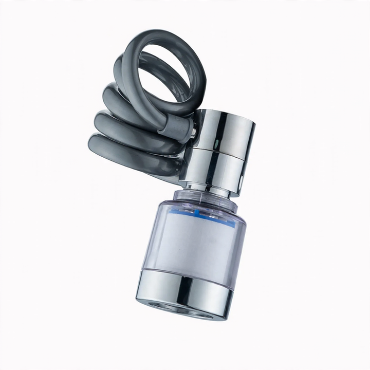 Retractable faucet attachment, 360° rotatable