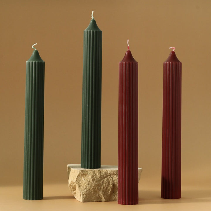 Scented candle, pillar shape, handmade