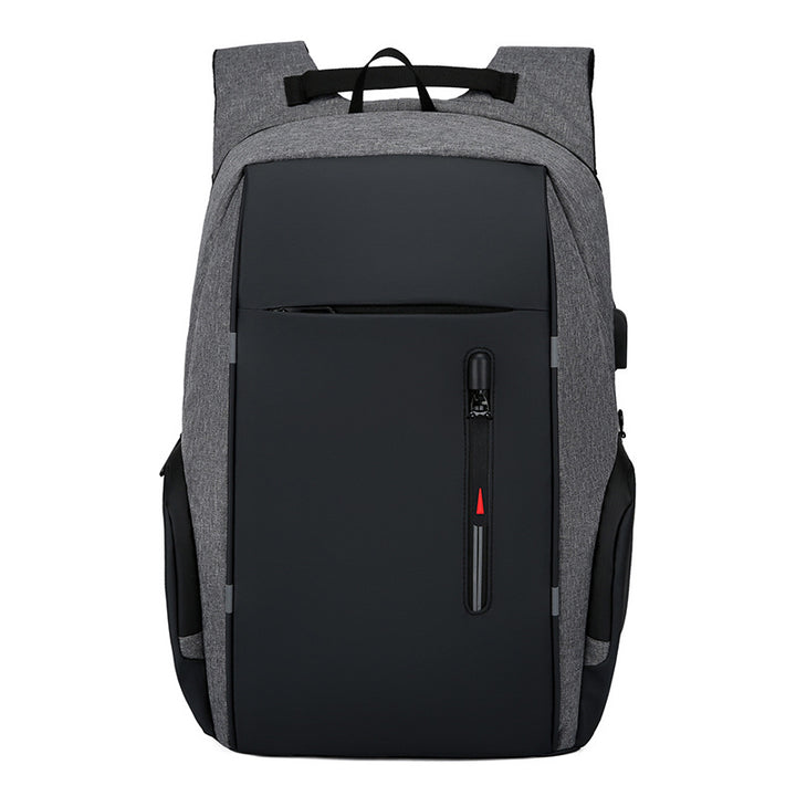 Business backpack with USB, 20–35 L, Oxford fabric