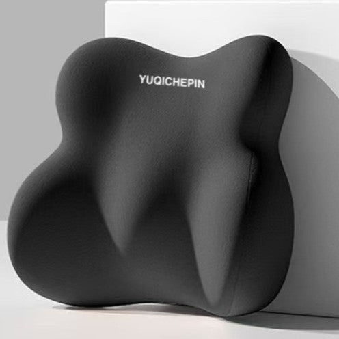 Seat cushion with lumbar support, memory foam