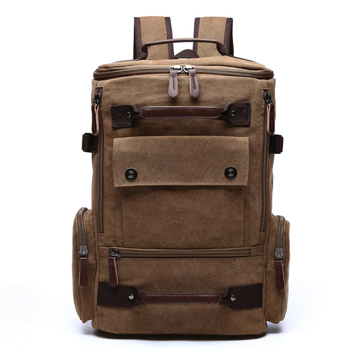 Canvas backpack, 20–35 L, for laptops up to 15 inches