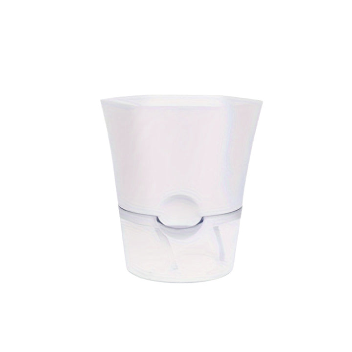 Self-watering flower pot, plastic