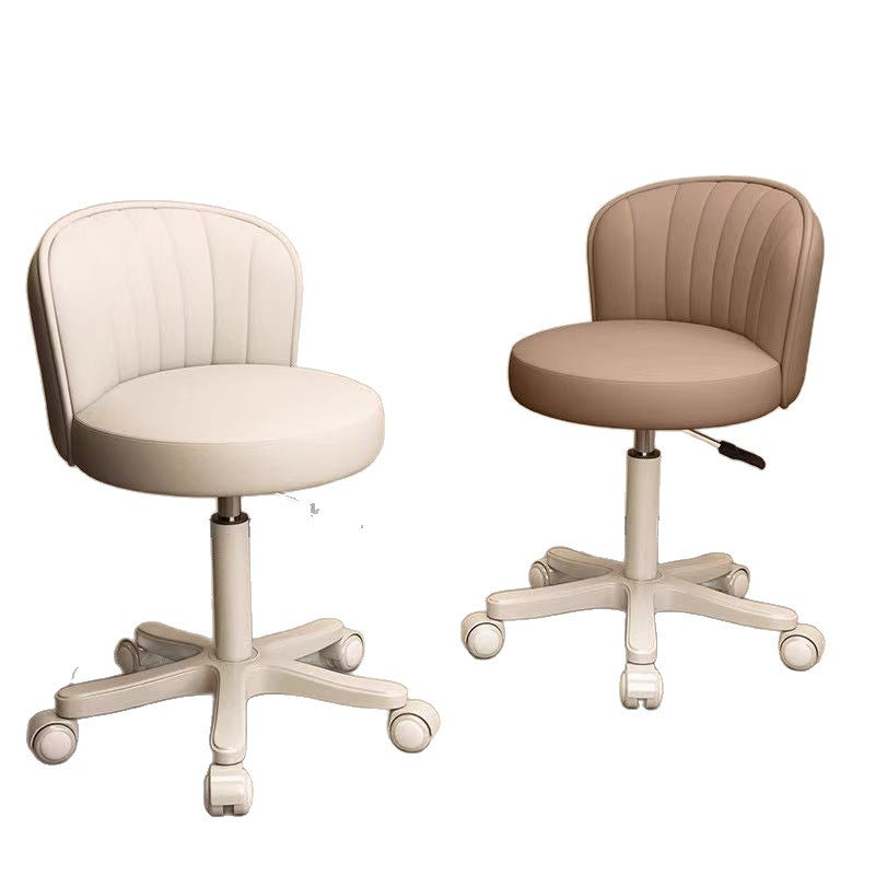 Bar stool with bowl and high backrest