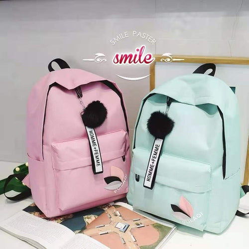 Nylon Backpack, 20–35 L, Print Pattern
