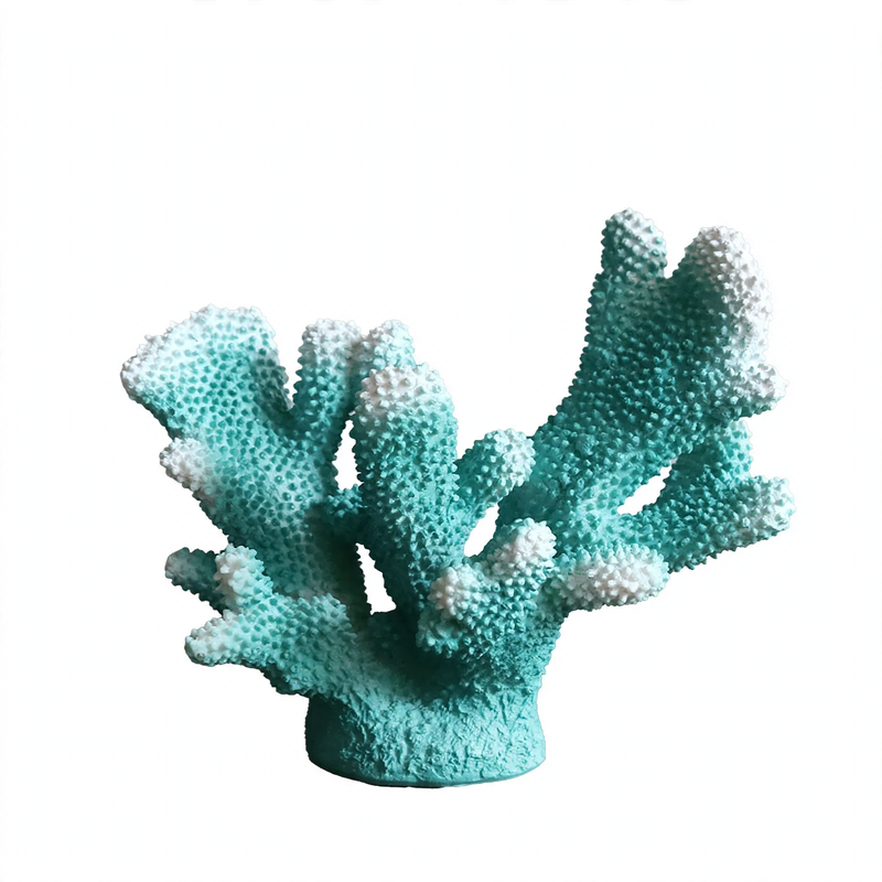 Resin coral figure, European style