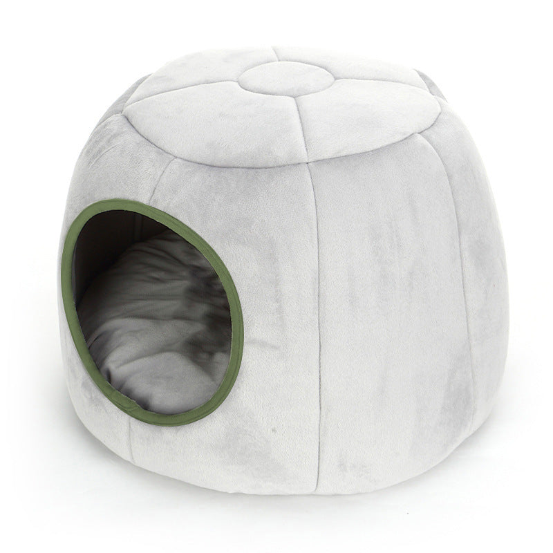 Cat cave, triangular, warming