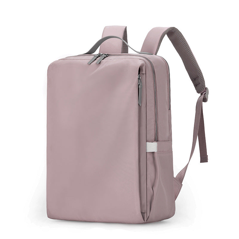 Laptop backpack, 15.6 inches, nylon, shoulder load distribution