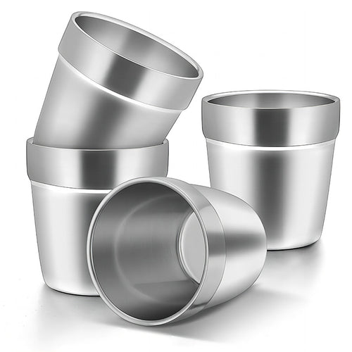 Double-walled stainless steel cup 300 ml