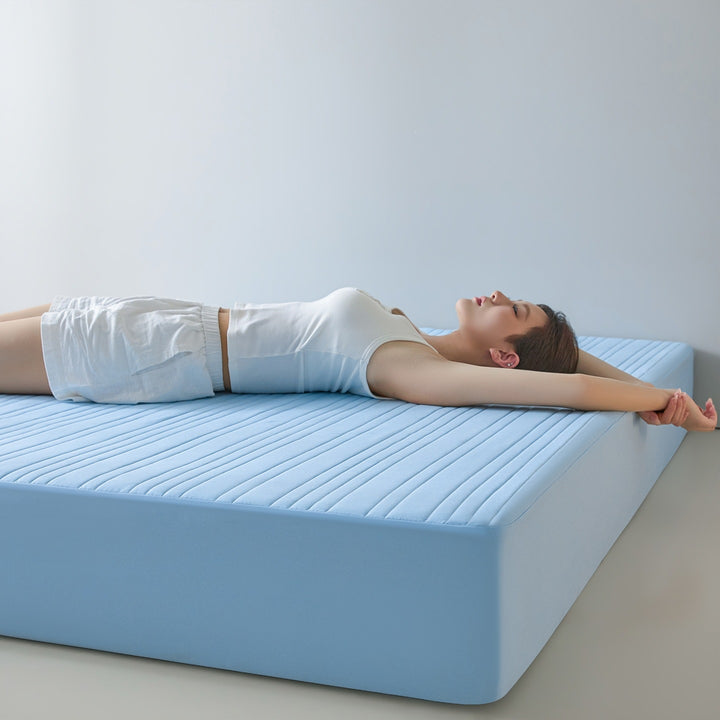 Waterproof mattress cover with padding, antibacterial