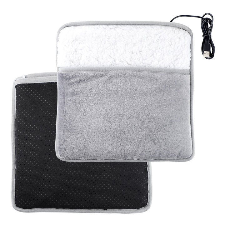 Foot warming mat with pull switch