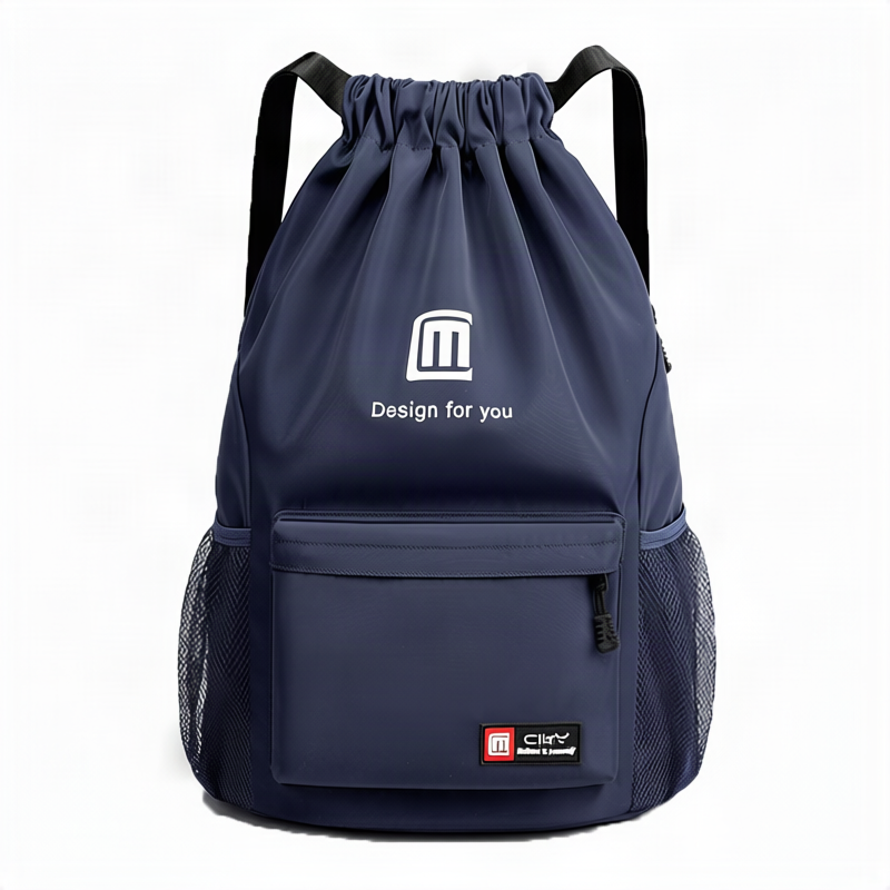 Nylon-Rucksack, 20–35 L, breathable, with drawstring