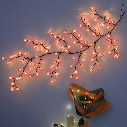 LED decorative light with cherry blossom design