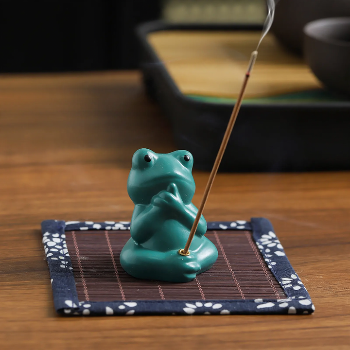 Frosch-Incense-Stick-Holder, cute