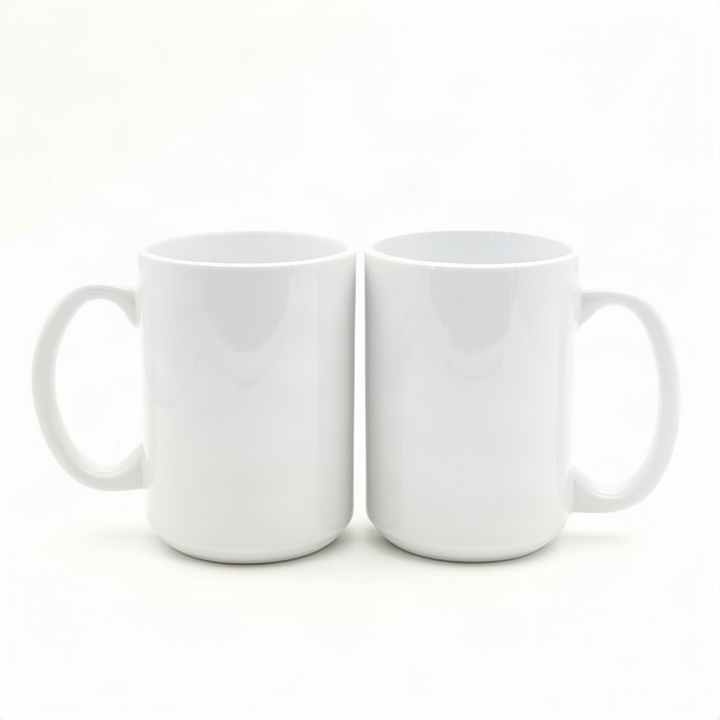 Personalized ceramic mug, 350–450 ml