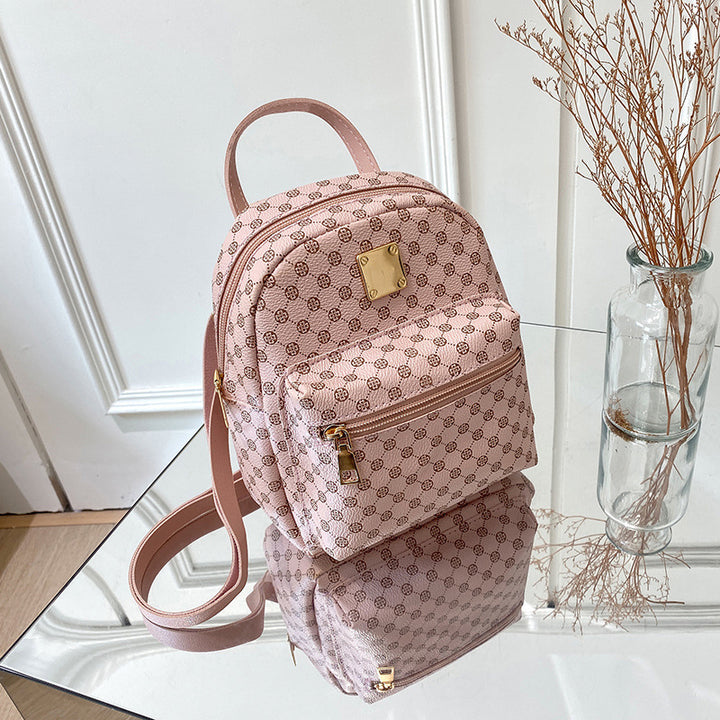 Women's backpack, PU, versatile combinable