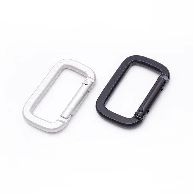 Safety carabiner made of carbon steel