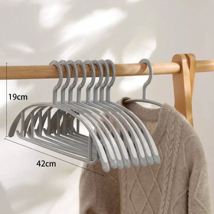 Plastic Clothes Hanger FAY, non-slip