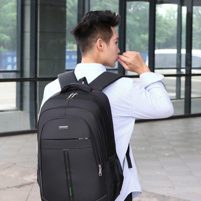 Backpack, 20-35 L, Oxford fabric, for 15-inch laptop