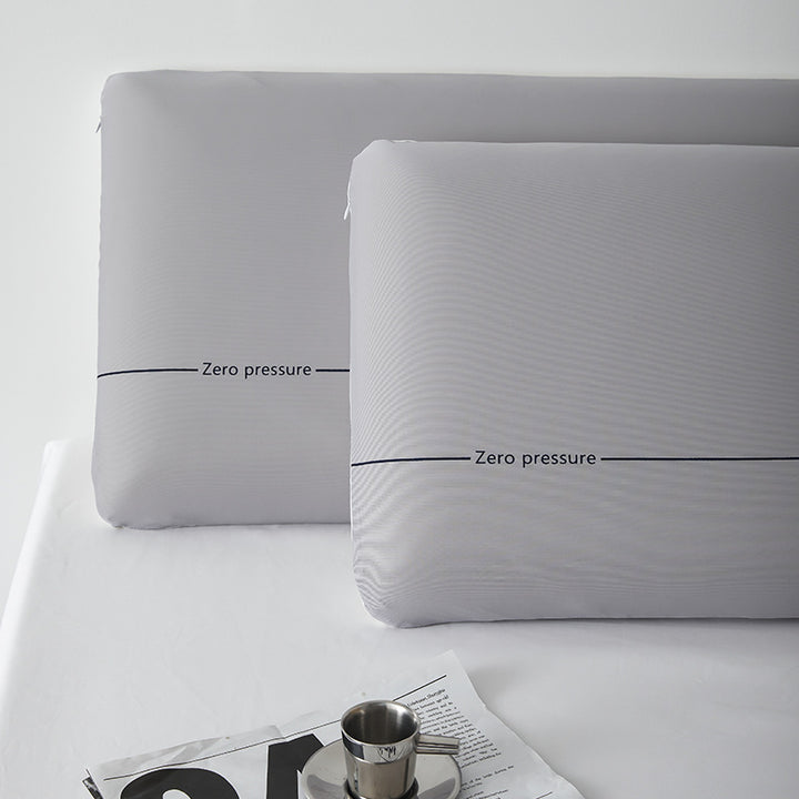 Ergonomic pillow with memory foam