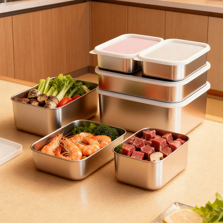 Stainless Steel Fresh Keeping Box 304