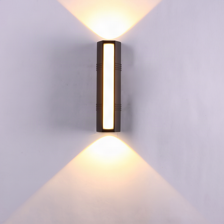 Outdoor wall light IP65 LED up-down aluminum