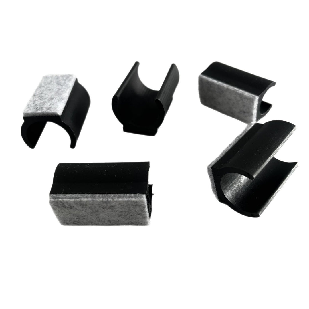U-shaped furniture glides with felt pad