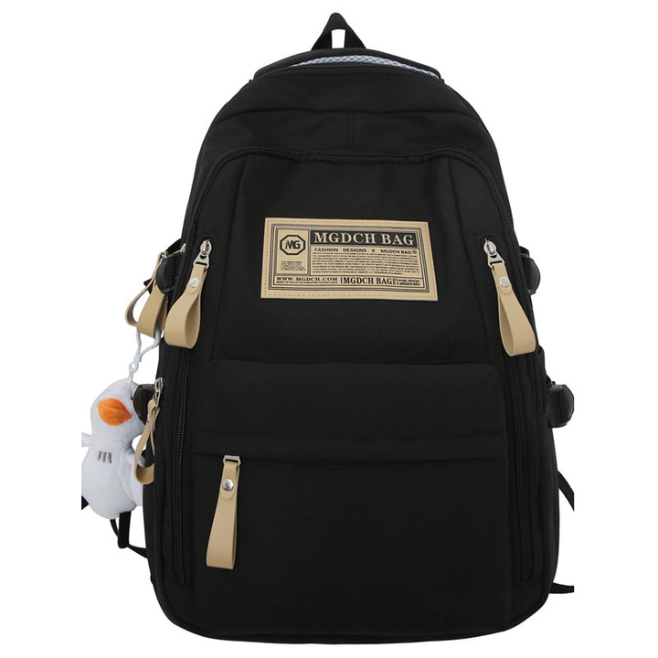 Double-shoulder backpack for students and pupils