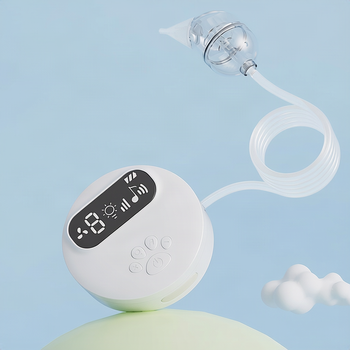 Electric nasal aspirator for babies