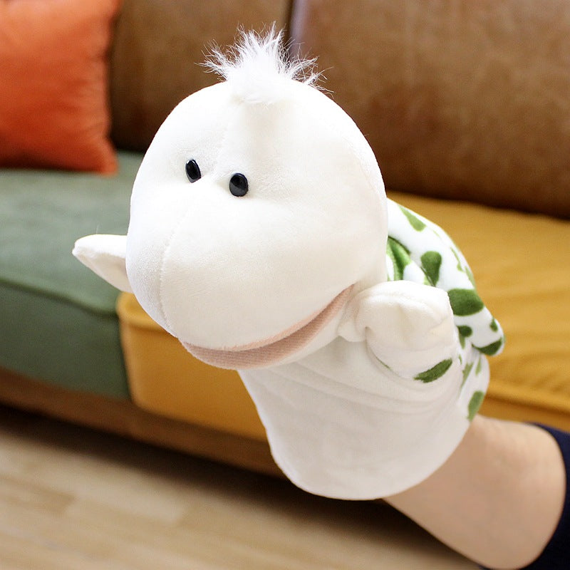 Plush Hand Puppet Lion, 24 cm
