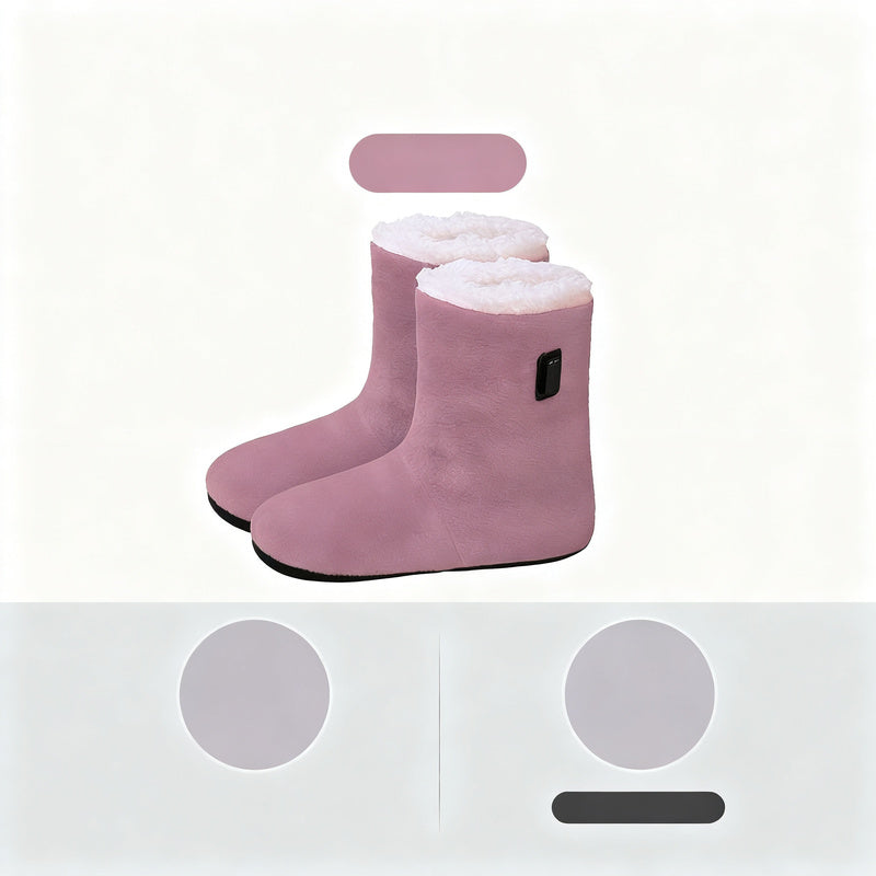 Electric foot warmer with massage function